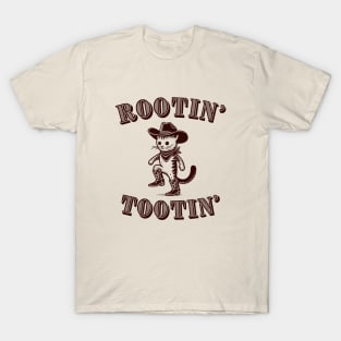 Rootin' Tootin' Cowboy Cat T-Shirt